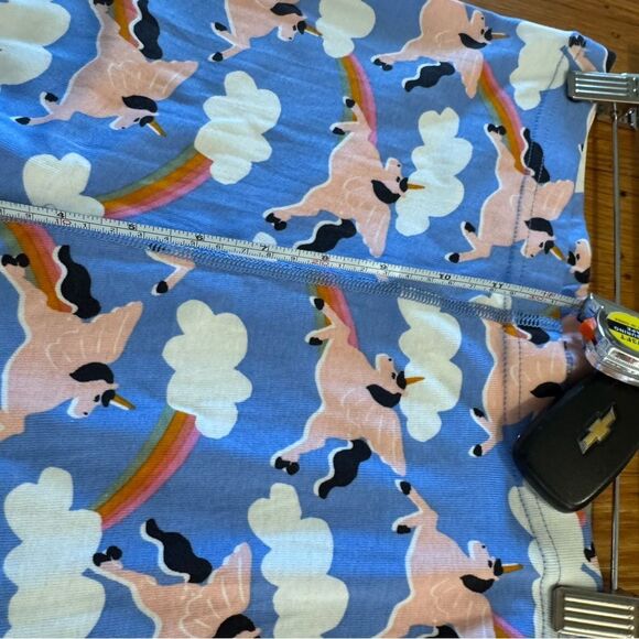NWT Hannah Anderson Blue Unicorn Pajama Set - Picture 7 of 8